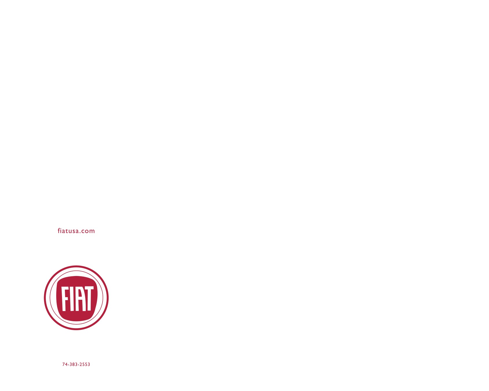 2015 Fiat 500 Brochure Page 40